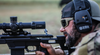ShellShock Eclipse Z87+ photochromic shooting glasses worn outdoors
