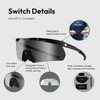 SWITCH™ Ballistic Glasses - Changeable Lens - ShellShock Protection